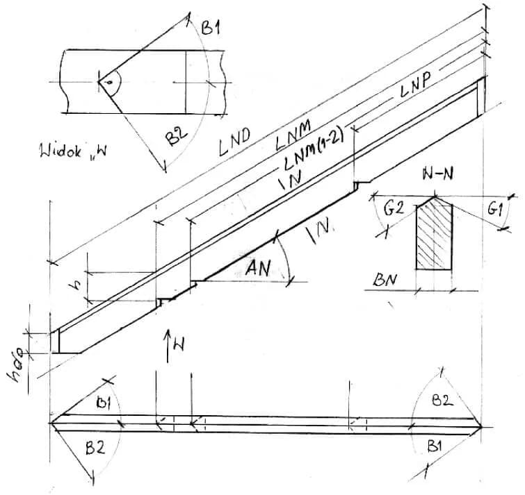 Jak obliczyć długość krokwi w dachu dwuspadowym i uniknąć błędów.