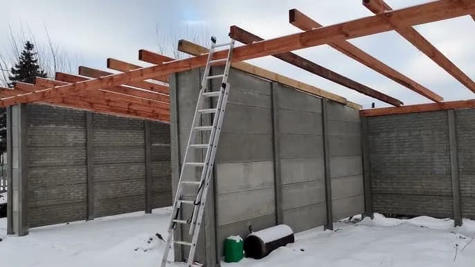 Jak zbudować dach garażu z płyt betonowych i uniknąć błędów?