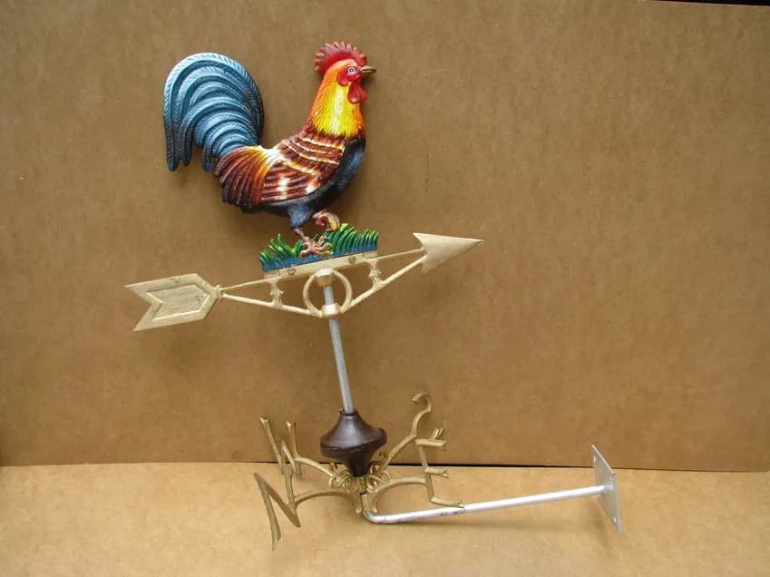 Kogut z blachy na dach - ozdobny symbol tradycji i stylu