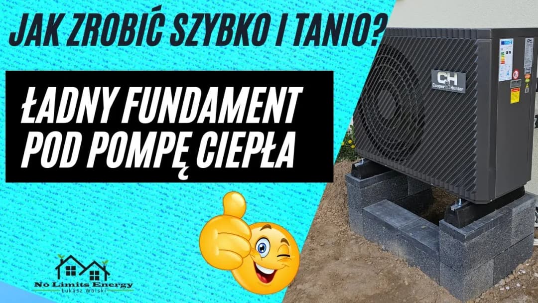 Jaki fundament pod pompę ciepła - uniknij kosztownych błędów