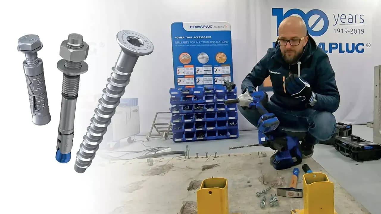 Kotwa Rawlplug: Wybierz najlepsze rozwiązania dla mocowania w betonie